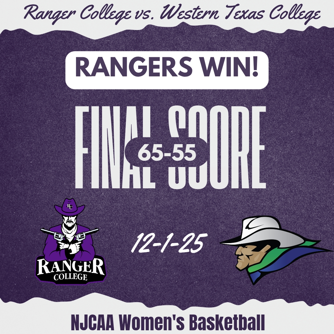 Ranger College Women&rsquo;s Basketball Earns First Road Win, Defeats Western Texas 65&ndash;55