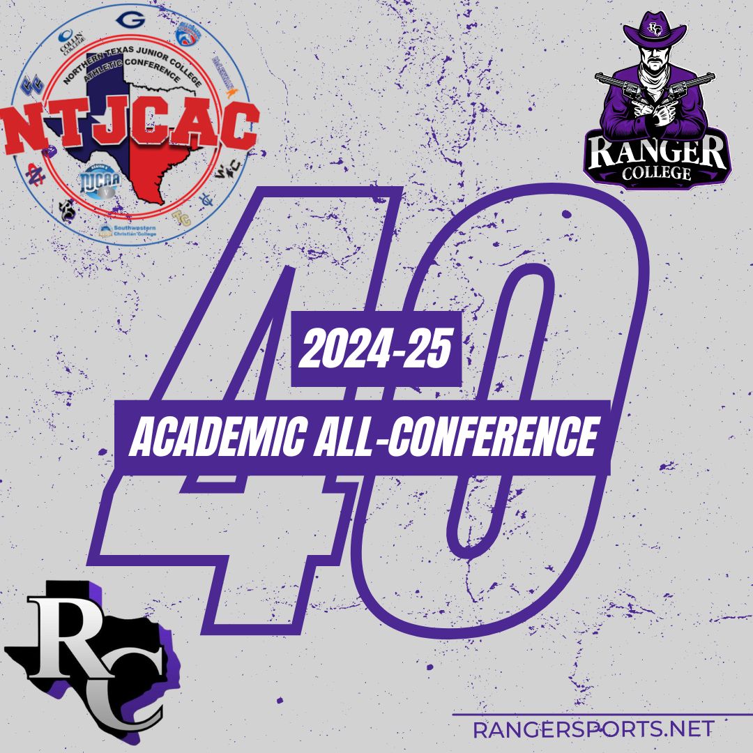 NTJCAC Names 40 Ranger College Students to 2024-25 Academic All-Conference Team